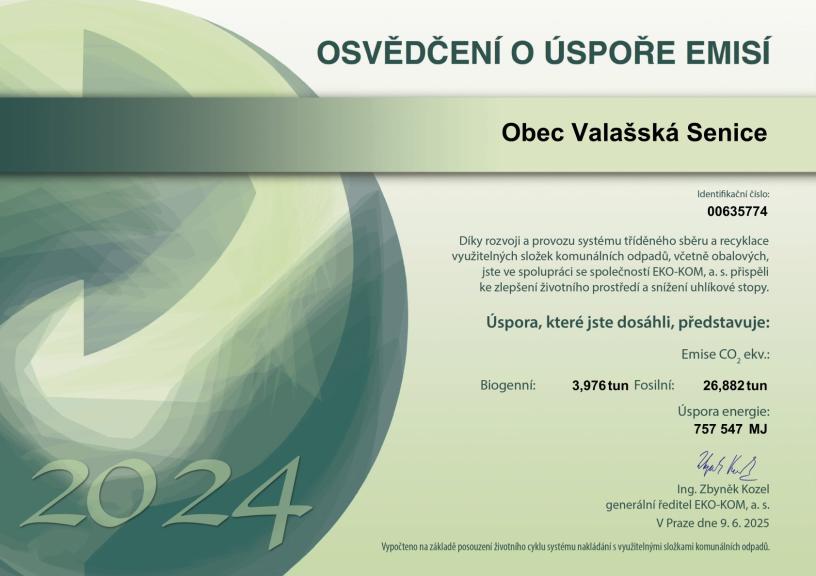 Certifikát