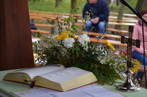 Slavnostní mše ke kapli sv. Huberta a sv. Josefa
